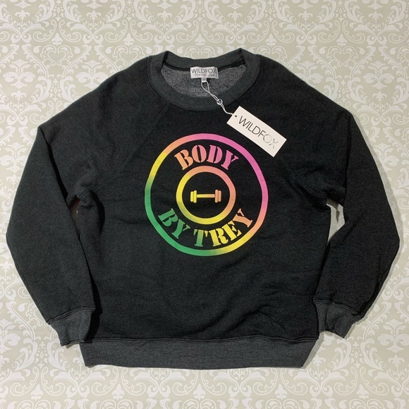 Wildfox Sweaters - Wildfox ‘Body by Trey’ sweater size Medium